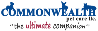 Commonwealth logo with dogs and cats